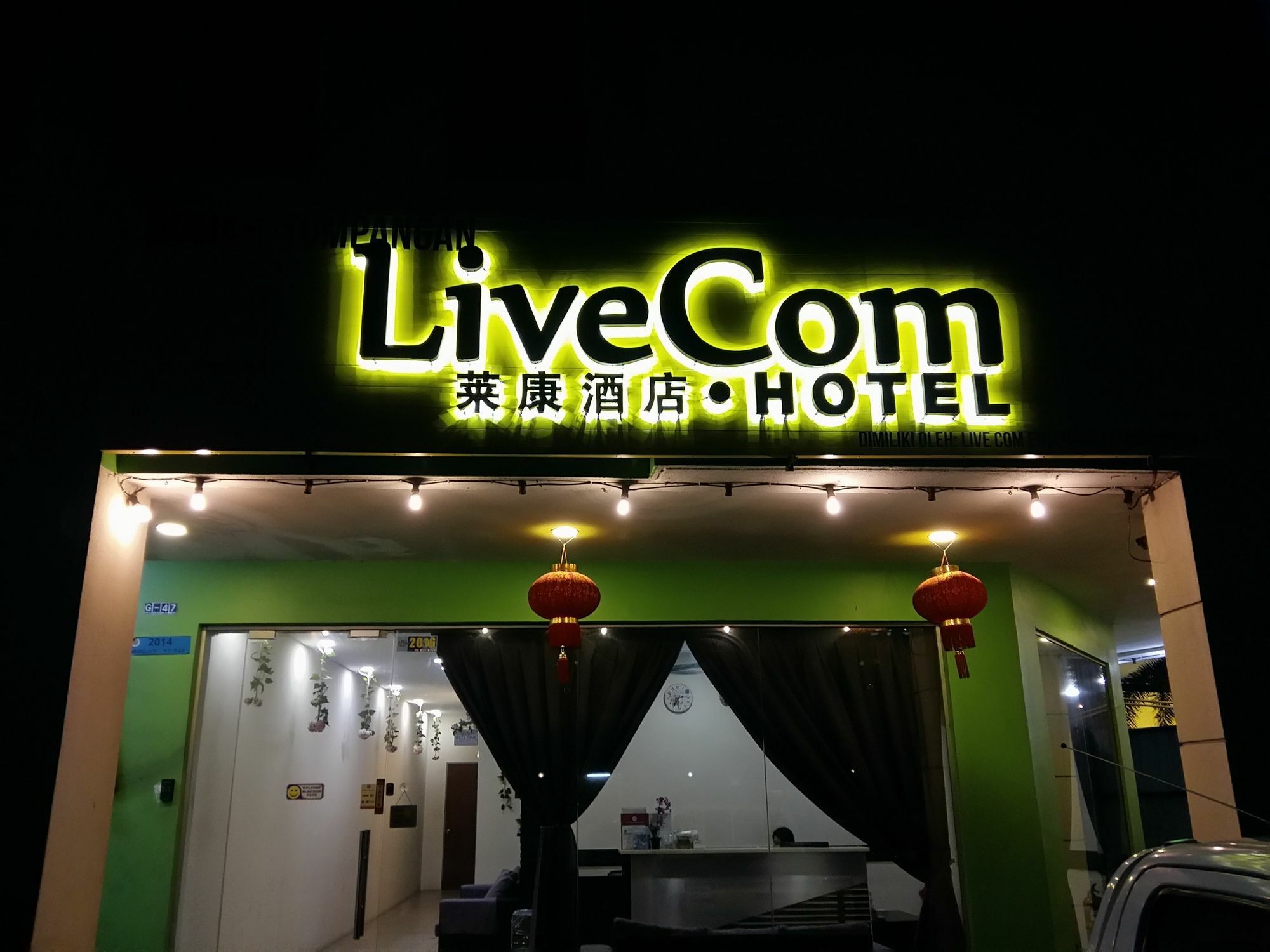 Live Com Hotel Johor Bahru Exterior foto
